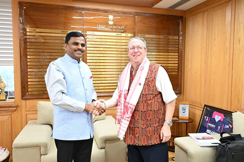 Assam Chief Secretary meets British Deputy High Commissioner